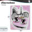 Toile rose pour petit-déjeuner café parisien, design par Jess Stempel-1431232137