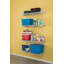 Adjustable ShelfTrack 4 Shelf Kit up to 1.2m Wide for Pantry, Garage or Utility Wire Heavy Duty 40cm Deep Shelving