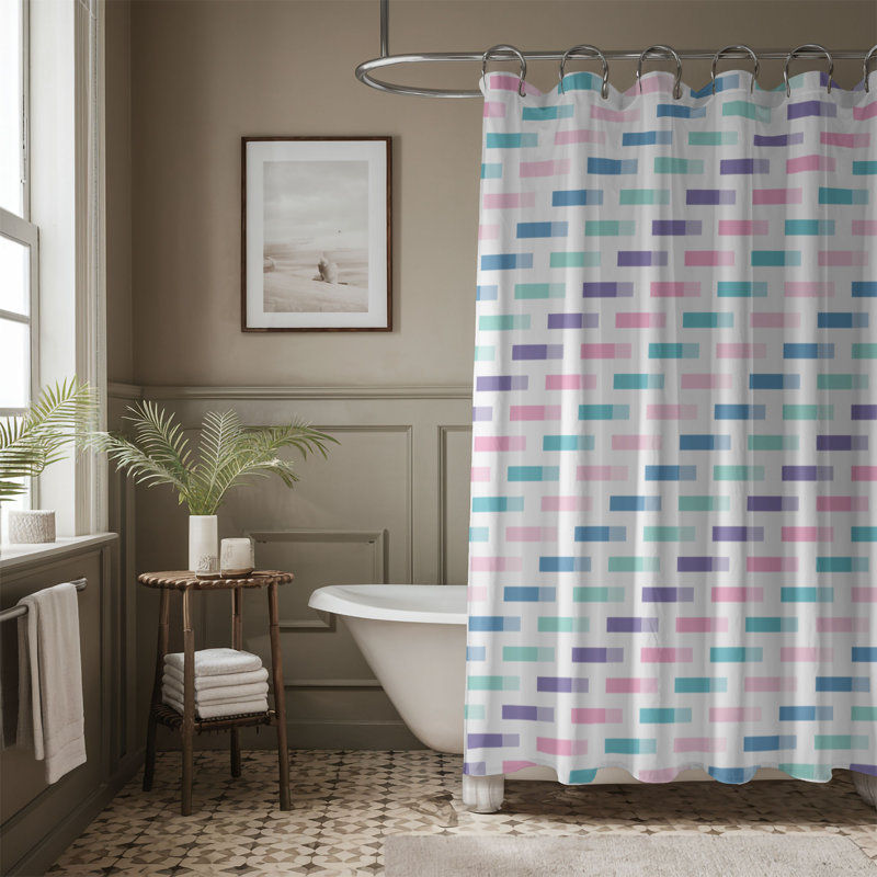 Rideau de douche Sea Elegance - Premium, H 74 po x l 71 po