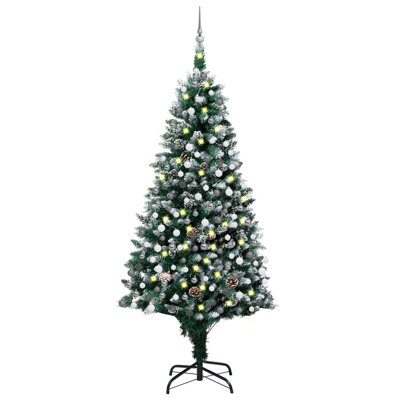 Artificial Christmas Tree with LEDs&Ball Set