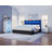 Berneil Upholstered King Bed Frame with RGBW LED Lights Headboard & 4 Storage Drawers, Black-1678228654-1685889823