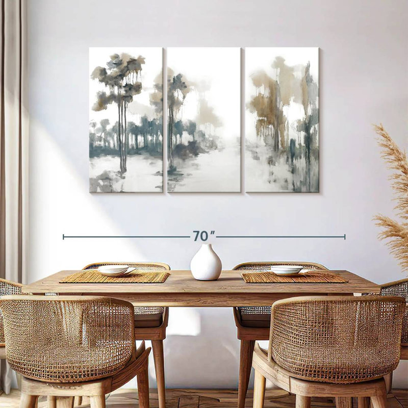 Avery Back Roads And Flooded Fields, 36" H x 57" W