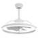Chantrice 24" Reversible LED Ceiling Fan with Light and Remote, 6-speed Dimmable Ceiling Fan