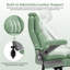Fauteuil de direction grand et grand 700 lb, fauteuil de bureau en cuir robuste avec soutien lombaire réglable, accoudoirs rabattables en 3D, siège à ressort extra large et roues en caoutchouc-1770726665