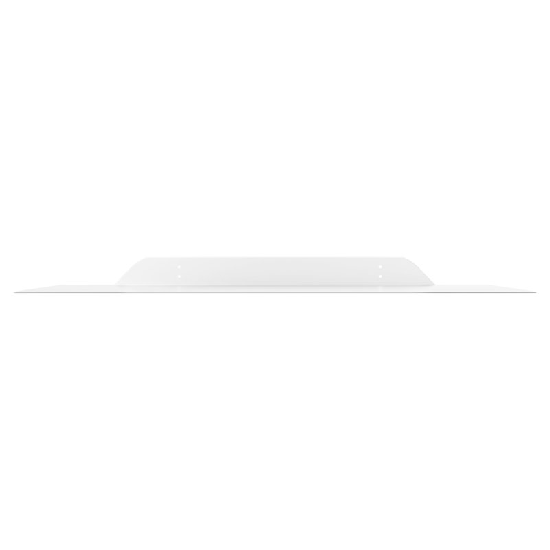 Tablette flottante Maja, H 1,75 po x l 36 po x P 6 po, Blanc