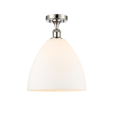 Glass Semi Flush Mount