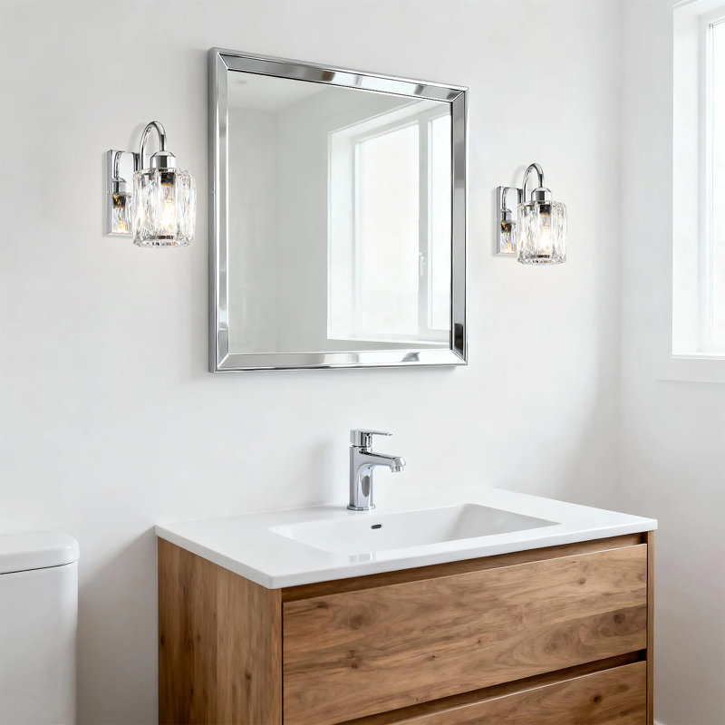 Applique murale pour salle de bain 1 lumière Modern