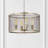 Kace 4 - Light Antique Gold Pendant