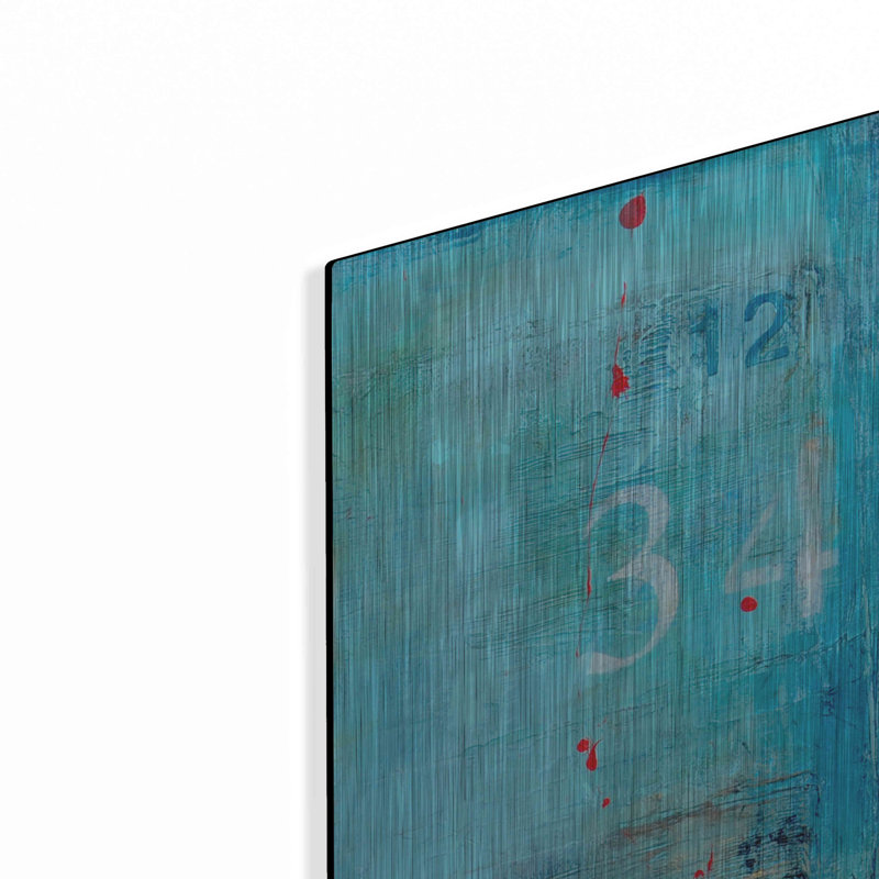 17 Pierres «Pier 34 II» par Erin Ashley, art mural en métal, H 36 po x l 12 po