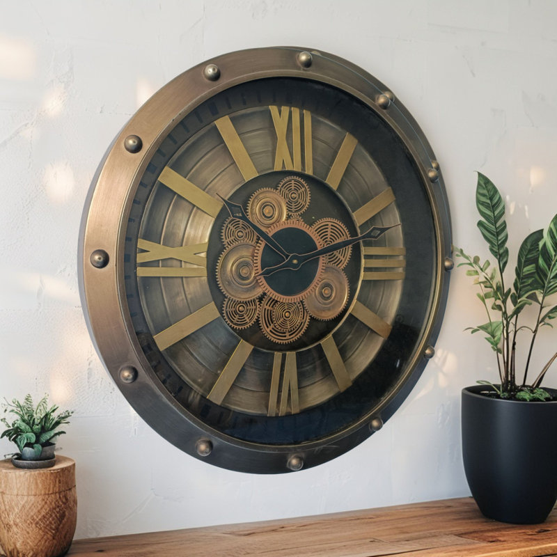 Metal Wall Clock