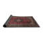 Tapis traditionnel rouge / vert Galnares-1192087169