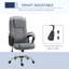 Brock Desk Chair PU Leather Office Chair Adjustable Height-626488270
