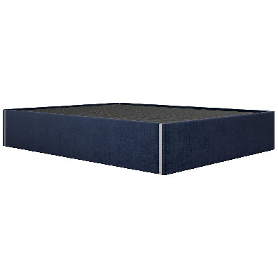 Lit plateforme tapissier Sapan