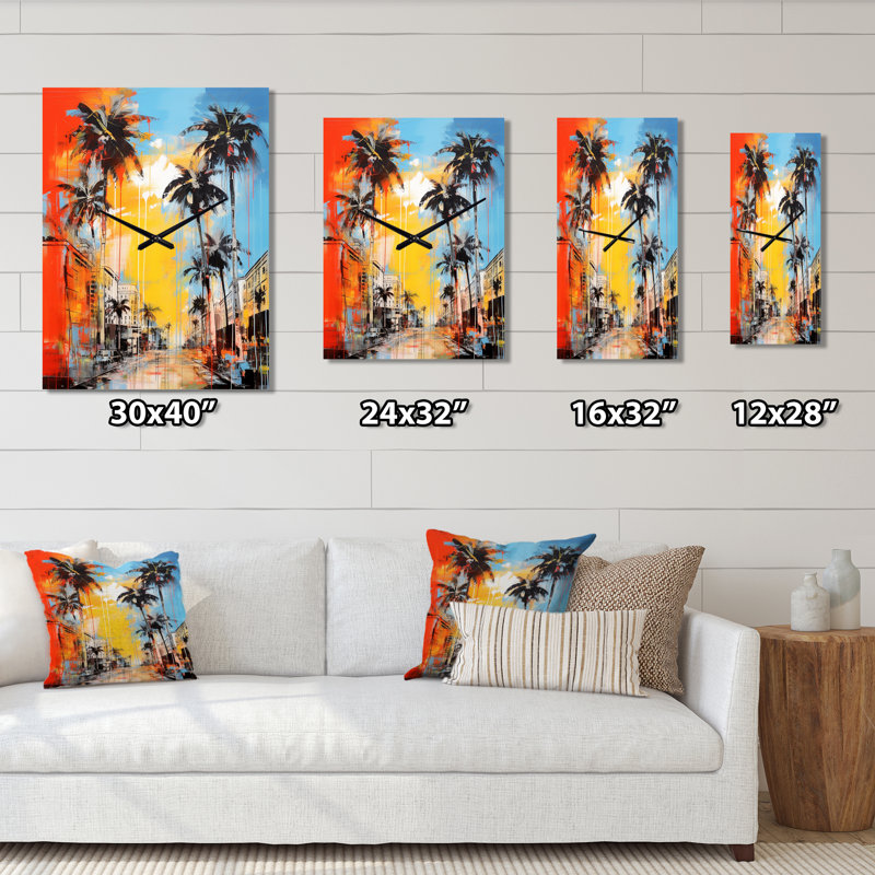 Jeimmy - Horloges murales florales, Petit