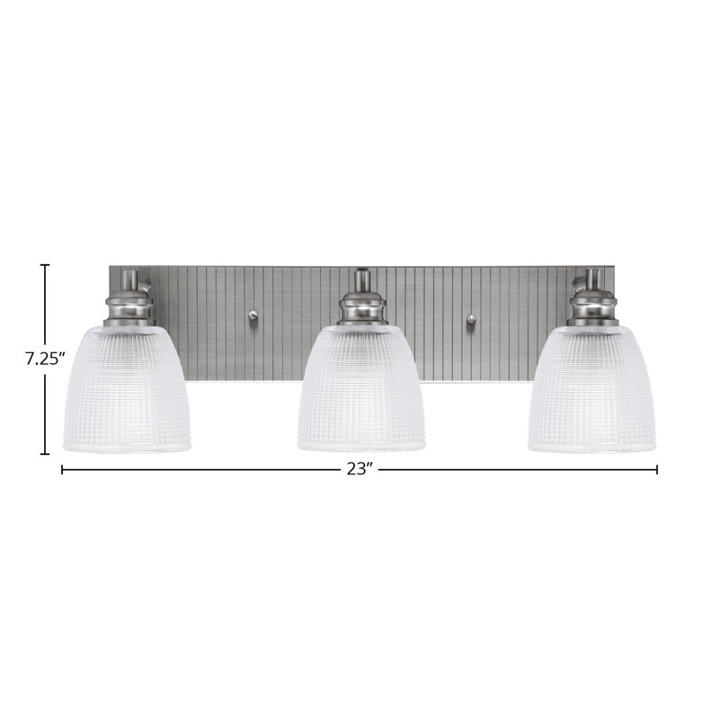 Articombe 3 - Light Vanity Light, Brushed Nickel