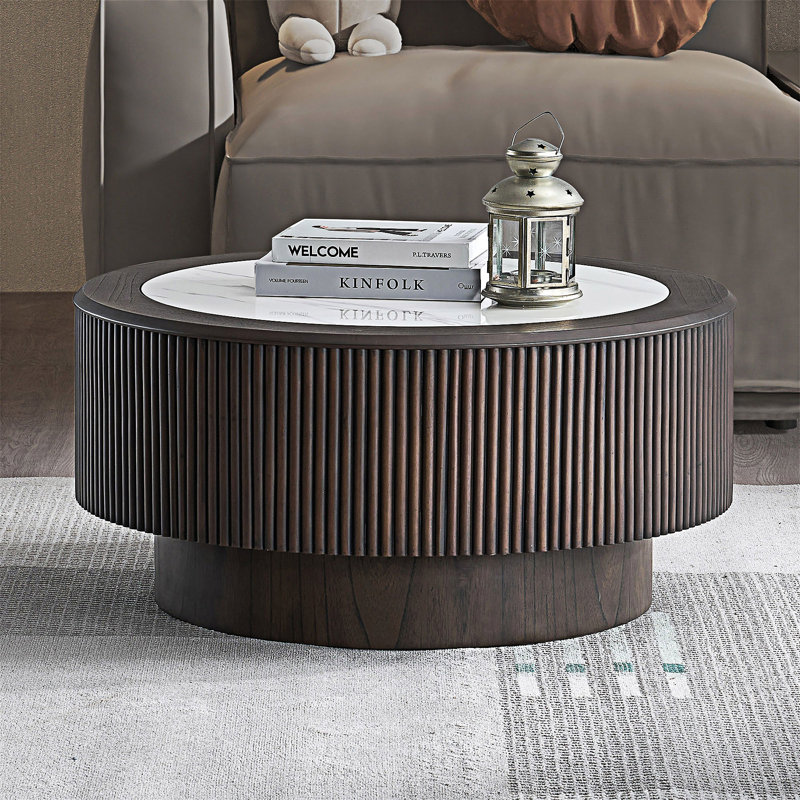 Table basse ronde