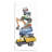 Keep Moving Construction Stack Wall Plaque, design by Christine Simpson Art