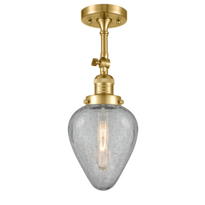 Shauna Glass Semi Flush Mount