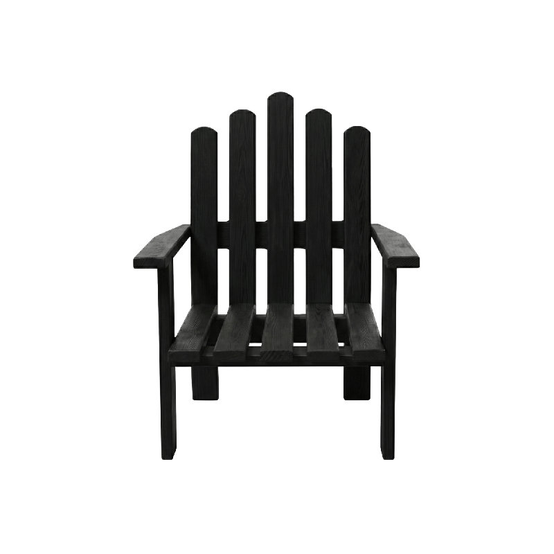 Petit support pour plantes d'extérieur, Semi-Solid Black