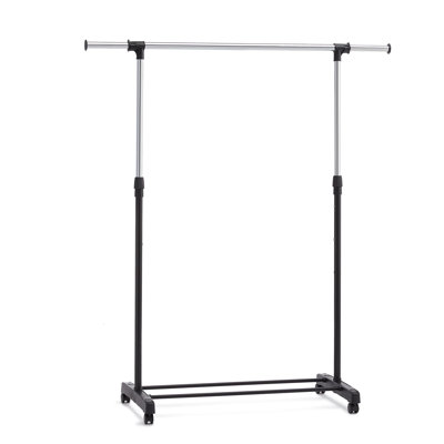 Galien Adjustable Rolling Clothing Rack