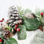 Faux PVC 46cm Christmas Wreath