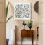 Impression sur toile tendue « Mixed signaux IX »-1848554312
