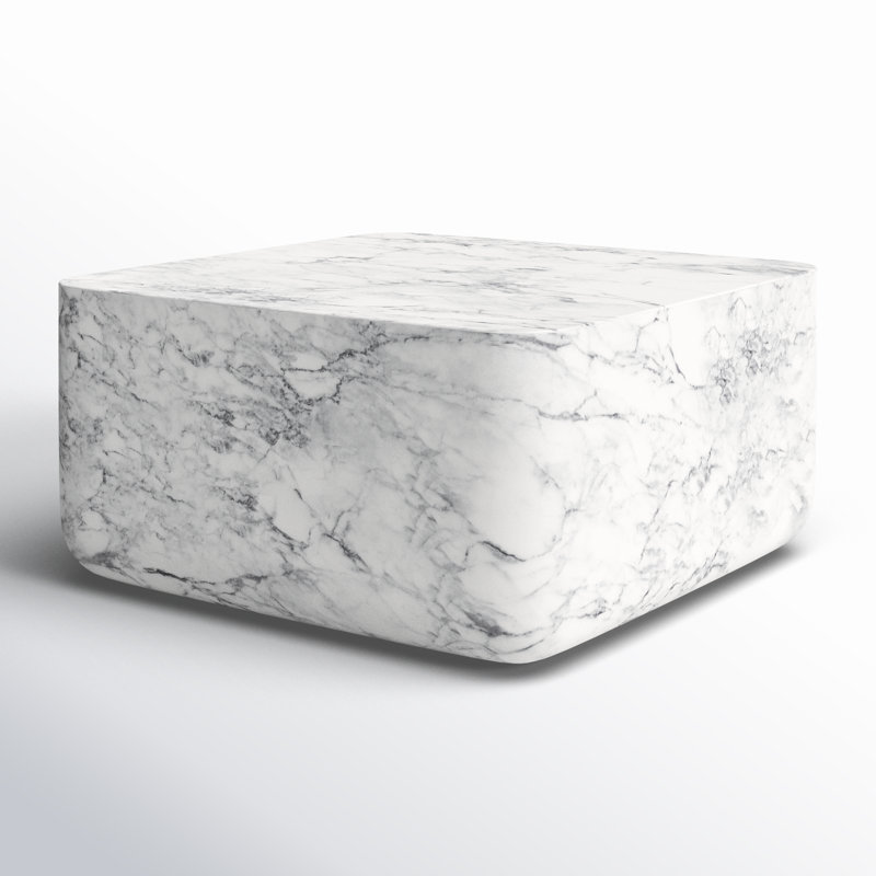 Antrim Coffee Table, White/Gray