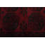 Tapis afghan tribal à pieds éléphants rouges 5 x 7