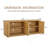 Rounded Corner Sideboard-1846629487