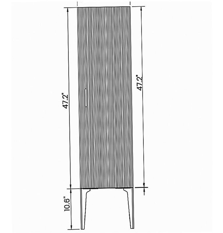 Armoire de rangement pour salle de bain moderne Emilia-14S