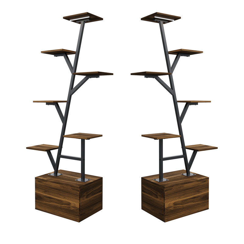 Plant Stand 2 Tier Set of 2