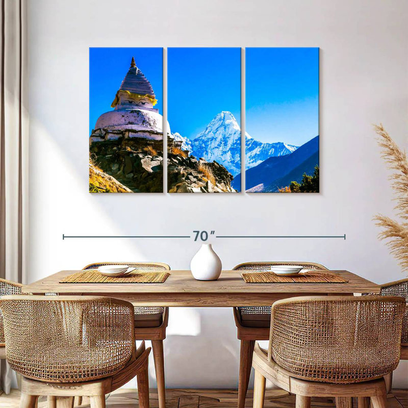 Adella Ama Dablam Temple, 36" H x 57" W