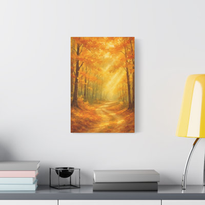 Aaroon Single Picture Frame Print on Canvas