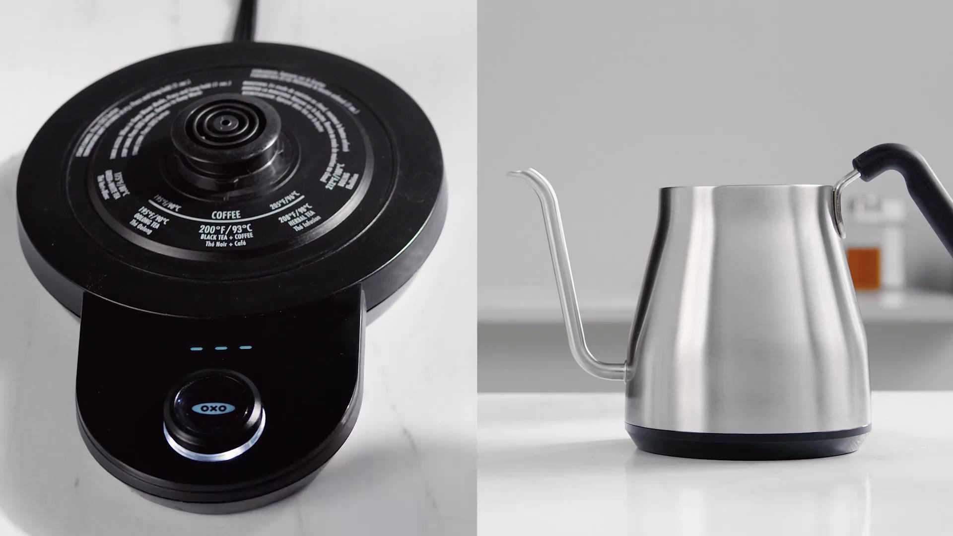 OXO Brew 1.05 qt. Adjustable Temperature Pour-over Kettle