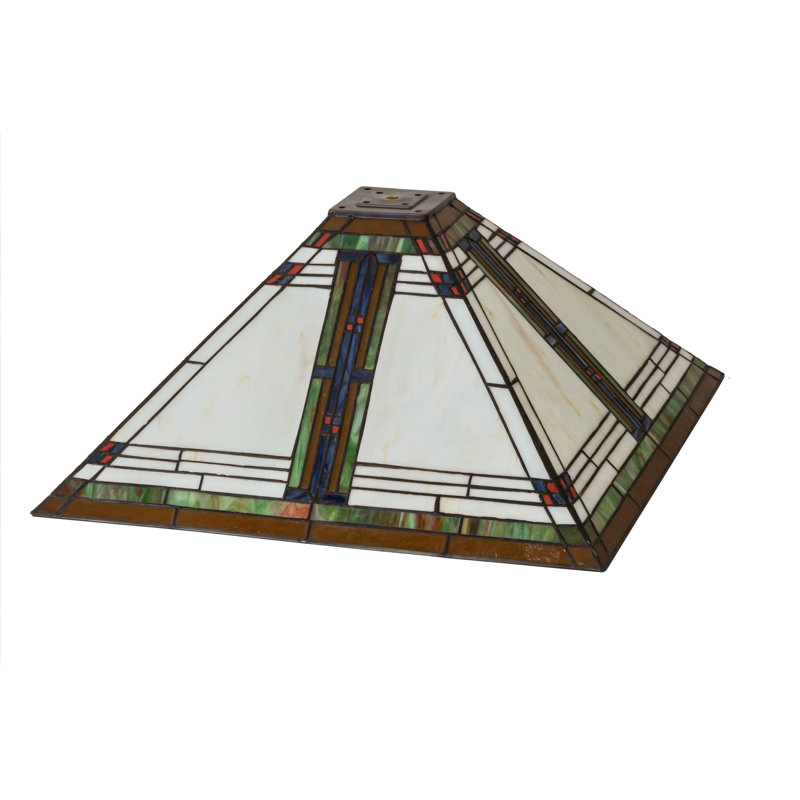 Square Lamp Shade, 9" H x 28" W x 28" D
