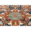 Tapis rectangulaire en laine noué à la main-109287342