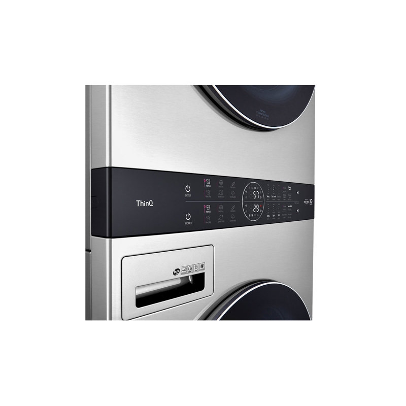 LG Studio 5 Cu. Ft. Smart Front Load Washer and 7.4 Cu. Ft. Smart Dryer, Electric