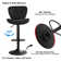 4-piece Swivel Bar Stool Set – Adjustable Height Counter Stools With Back