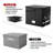 File Box With Lock,Multi-Layer Fireproof Document Box Collapsible File Storage Organizer With Pockets/Handle,Large Portable Home Office Filing Box For Hanging Letter/Legal Size Folders