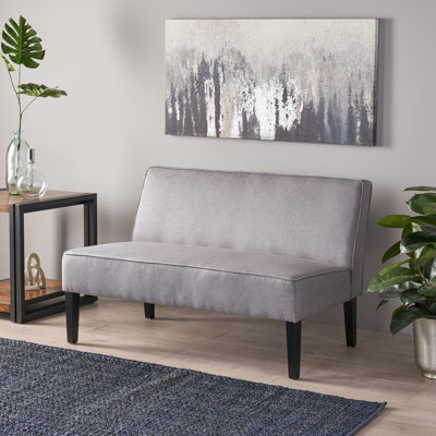 Upholstered 29.99 " Linen Loveseat