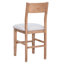 Ensemble de table de salle à manger à hauteur de comptoir 5 pièces avec une table rectangulaire et 4 chaises de salle à manger pour petits espaces Topmax (brun ancien)-1255766605