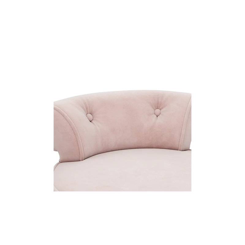 Tabouret de coiffeuse Garfield, Rose