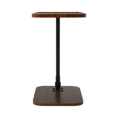 Tray Top Pedestal End Table
