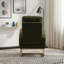 Chaise berçante moderne 25 po avec poche latérale et soutien lombaire haut-1229817266