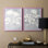 FLORAL Series DLxxxxi-Reproduction encadrée de qualité supérieure - prêt à être accroché - aucun clou requis - aucun clou requis