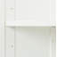 Armoire de salle de bain sur pied, armoire haute Winniefred, armoire blanche