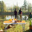 2,3 pi Table de patio pliante brune en aluminium-1265928930