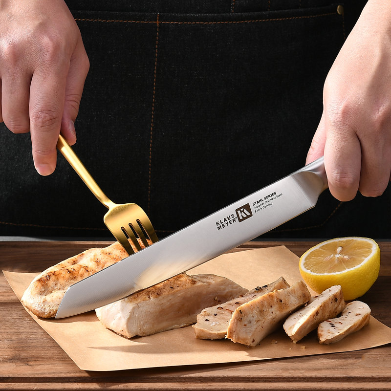 Klaus Meyer Stahl 8‘’ Carving Knife
