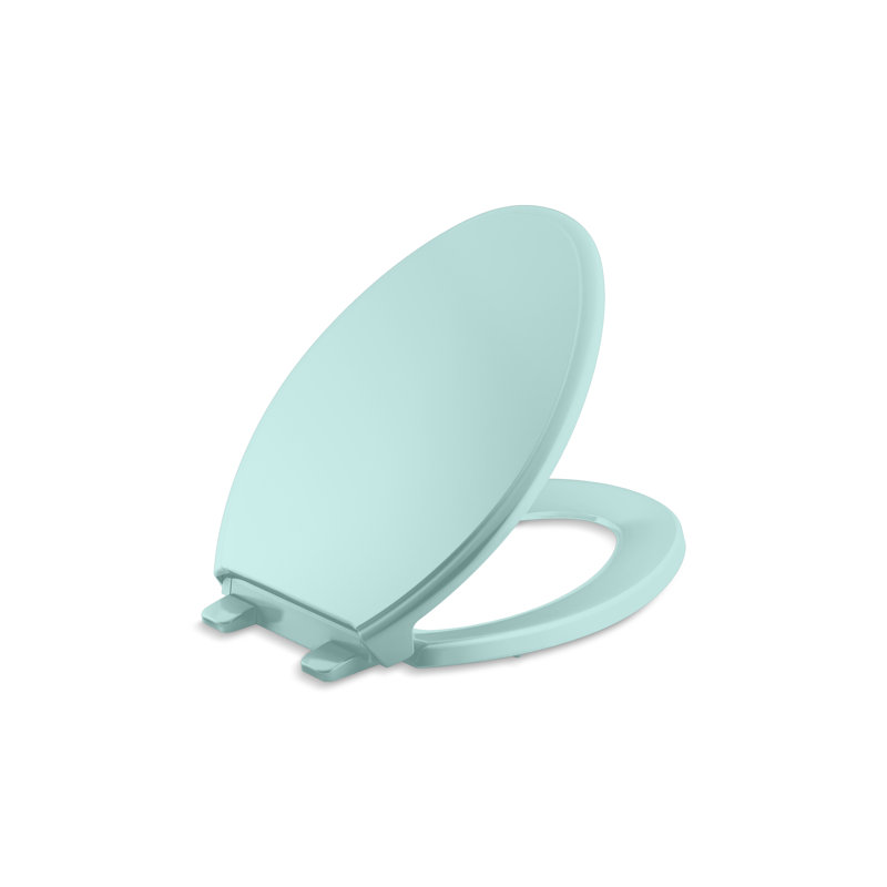Glenbury Elongated Toilet Seat, Non Ready Latch, 150th Spring Green