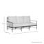 Roma 77" Wide Outdoor Patio Sofa with Cushions-642542699-690116642